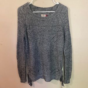Grey So Sweater; size L